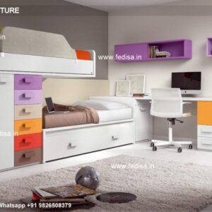 Kids Bedroom Design Bunk Bed Best Kids Room Ideas Model No - 2460