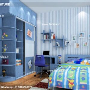 Kids Bedroom Design Bunk Bed Best Kids Room Ideas Model No - 2466