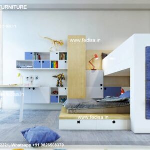 Kids Bedroom Design Bunk Bed Best Kids Room Ideas Model No - 2506