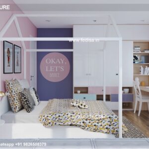 Kids Bedroom Design Bunk Bed Best Kids Room Ideas Model No - 2558