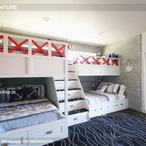 Kids Bedroom Design Bunk Bed Best Kids Room Ideas Model No - 2585