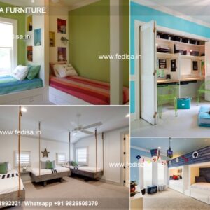 Kids Bedroom Design Bunk Bed Best Kids Room Ideas Model No - 2764