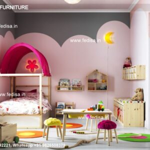 Kids Bedroom Design Bunk Bed Best Kids Room Ideas Model No - 2830