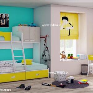 Kids Bedroom Design Bunk Bed Best Kids Room Ideas Model No - 2840