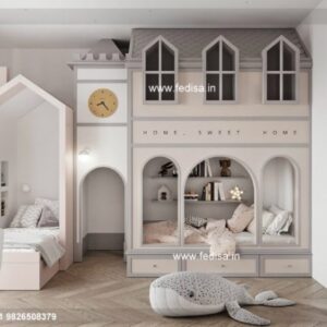 Kids Bedroom Design Bunk Bed Best Kids Room Ideas Model No - 2843