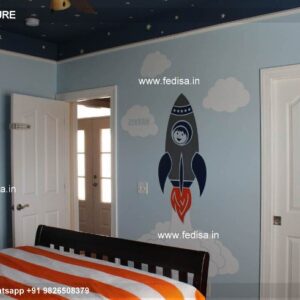 Kids Bedroom Design Bunk Bed Best Kids Room Ideas Model No - 2918