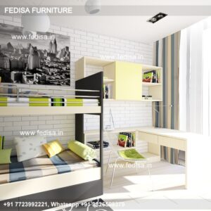Kids Bedroom Design Bunk Bed Best Kids Room Ideas Model No - 2931