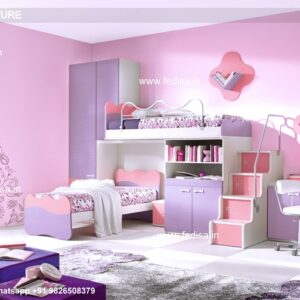 Kids Bedroom Design Bunk Bed Best Kids Room Ideas Model No - 2962