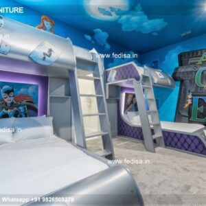 Kids Bedroom Design Bunk Bed Best Kids Room Ideas Model No - 2963