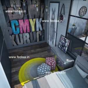 Kids Bedroom Design Bunk Bed Best Kids Room Ideas Model No - 2990