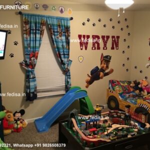 Kids Bedroom Design Bunk Bed Best Kids Room Ideas Model No - 2996