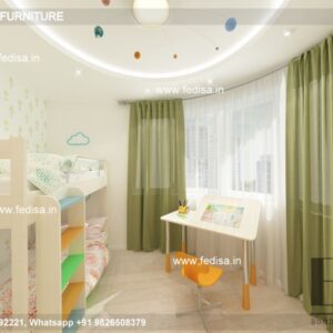 Kids Bedroom Design Bunk Bed Best Kids Room Ideas Model No - 3025