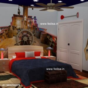 Kids Bedroom Design Bunk Bed Best Kids Room Ideas Model No - 3152