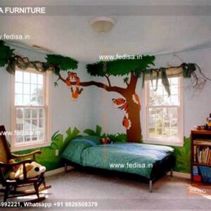 Kids Bedroom Design Bunk Bed Best Kids Room Ideas Model No - 3166