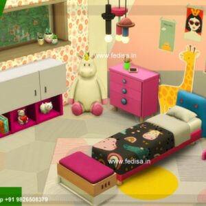 Kids Bedroom Design Bunk Bed Best Kids Room Ideas Model No - 3179