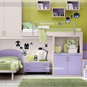 Kids Bedroom Design Bunk Bed Best Kids Room Ideas Model No - 3197