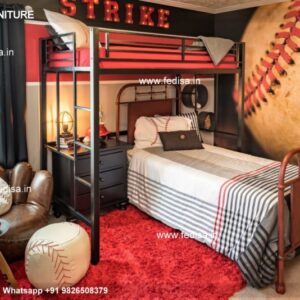 Kids Bedroom Design Bunk Bed Best Kids Room Ideas Model No - 3300