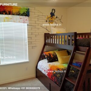 Kids Bedroom Design Bunk Bed Best Kids Room Ideas Model No - 3329