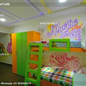 Kids Bedroom Design Bunk Bed Best Kids Room Ideas Model No - 3343