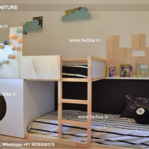Kids Bedroom Design Bunk Bed Best Kids Room Ideas Model No - 3362