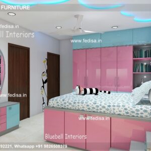 Kids Bedroom Design Bunk Bed Best Kids Room Ideas Model No - 3460
