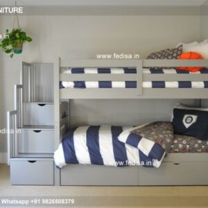 Kids Bedroom Design Bunk Bed Best Kids Room Ideas Model No - 3487