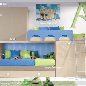 Kids Bedroom Design Bunk Bed Best Kids Room Ideas Model No - 3537