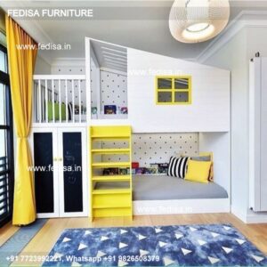 Kids Bedroom Design Bunk Bed Best Kids Room Ideas Model No - 3543
