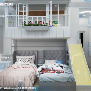 Kids Bedroom Design Bunk Bed Best Kids Room Ideas Model No - 3662