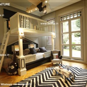 Kids Bedroom Design Bunk Bed Best Kids Room Ideas Model No - 3666