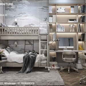 Kids Bedroom Design Bunk Bed Best Kids Room Ideas Model No - 3700