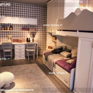 Kids Bedroom Design Bunk Bed Best Kids Room Ideas Model No - 3732