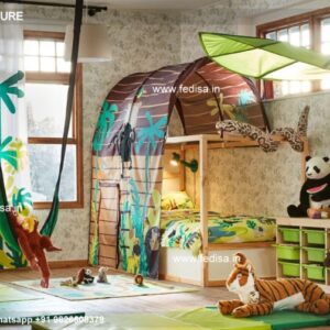 Kids Bedroom Design Bunk Bed Best Kids Room Ideas Model No - 3763