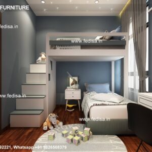 Kids Bedroom Design Bunk Bed Best Kids Room Ideas Model No - 3795