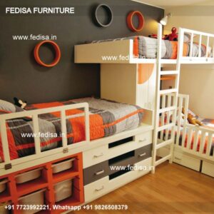 Kids Bedroom Design Bunk Bed Best Kids Room Ideas Model No - 3806
