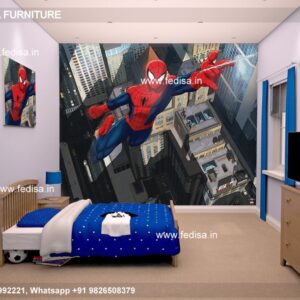 Kids Bedroom Design Bunk Bed Best Kids Room Ideas Model No - 3822