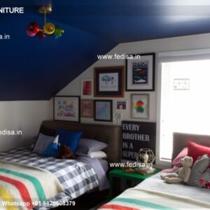 Kids Bedroom Design Bunk Bed Best Kids Room Ideas Model No - 3829