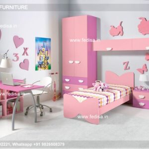 Kids Bedroom Design Bunk Bed Best Kids Room Ideas Model No - 3833