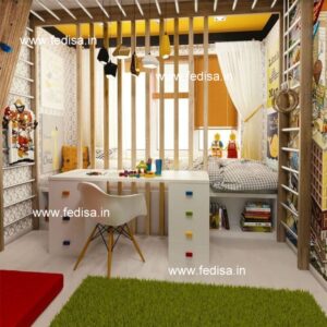 Kids Bedroom Design Bunk Bed Best Kids Room Ideas Model No - 3848