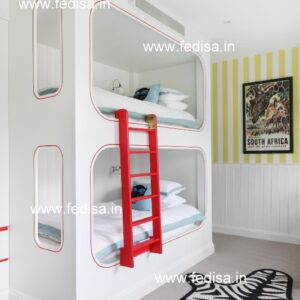 Kids Bedroom Design Bunk Bed Best Kids Room Ideas Model No - 3861