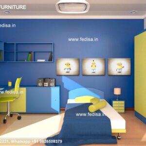 Kids Bedroom Design Bunk Bed Best Kids Room Ideas Model No - 3988