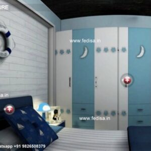 Kids Bedroom Design Bunk Bed Best Kids Room Ideas Model No - 4038
