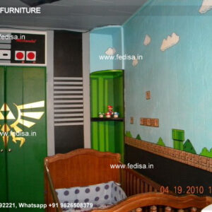 Kids Bedroom Design Bunk Bed Best Kids Room Ideas Model No - 4107