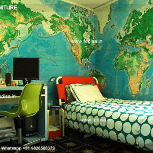 Kids Bedroom Design Bunk Bed Best Kids Room Ideas Model No - 4123