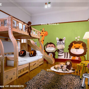 Kids Bedroom Design Bunk Bed Best Kids Room Ideas Model No - 4152