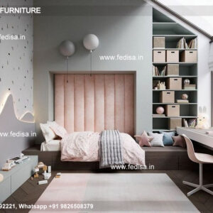 Kids Bedroom Design Bunk Bed Best Kids Room Ideas Model No - 4234