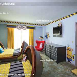 Kids Bedroom Design Bunk Bed Best Kids Room Ideas Model No - 4242