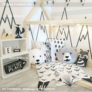 Kids Bedroom Design Bunk Bed Best Kids Room Ideas Model No - 4245