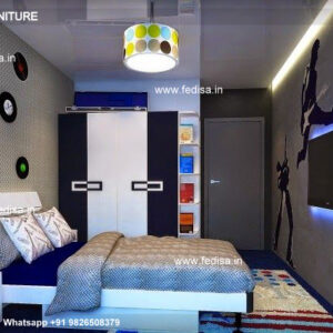 Kids Bedroom Design Bunk Bed Best Kids Room Ideas Model No - 4250