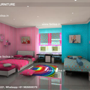 Kids Bedroom Design Bunk Bed Best Kids Room Ideas Model No - 4258